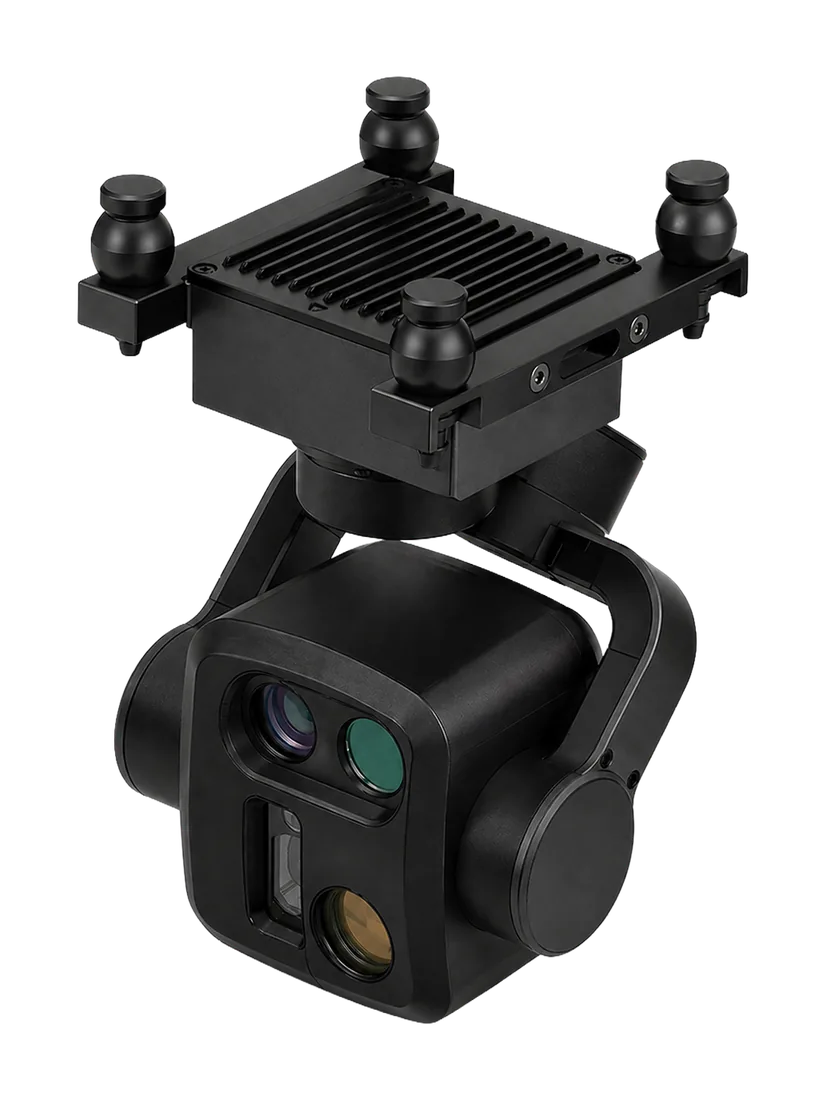 EO/IR gimbal with laser rangefinder, coming soon